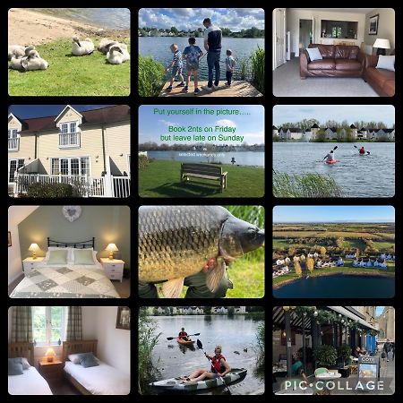 Liming Lodge - Lakeside Home In The Cotswolds 南塞尔尼 外观 照片